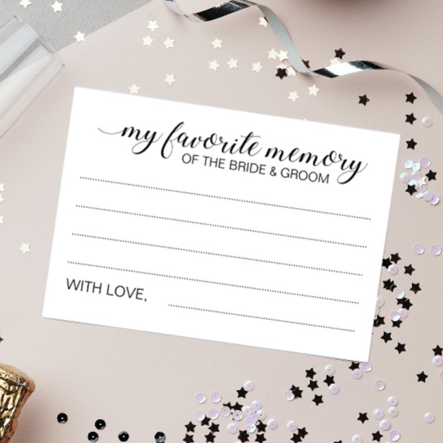 Cartões de Casamento para Noivos de Noiva de Memór (Criador carregado)