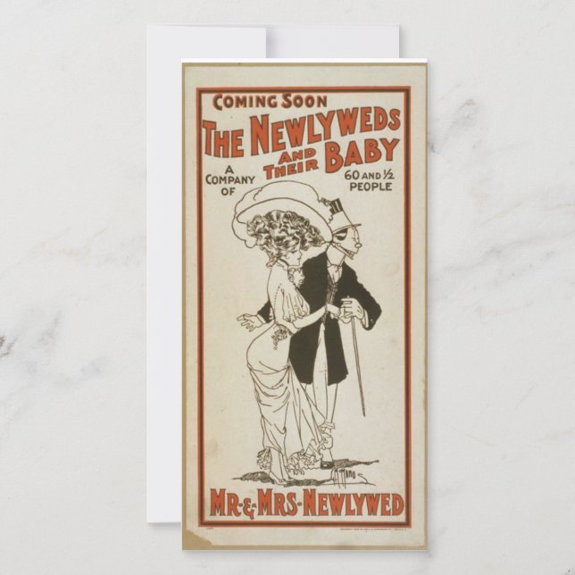 Cartões de casamento Recém-casados (Frente)