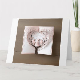 Cartões de casamento românticos celebrando o amor