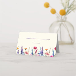 Cartões de Casamento - Sinfonia de flor selvagem-