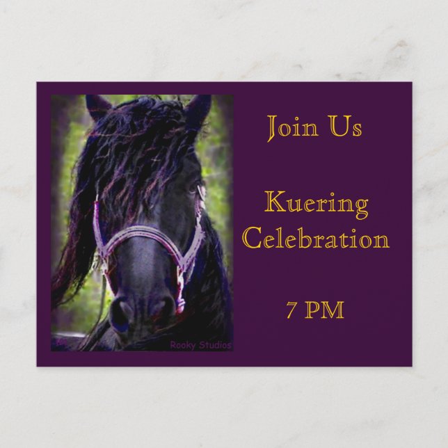 Cartões de Celebração de Kuering (Frente)