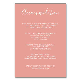 Cartões de cerimônias de casamento com Dourado Pin