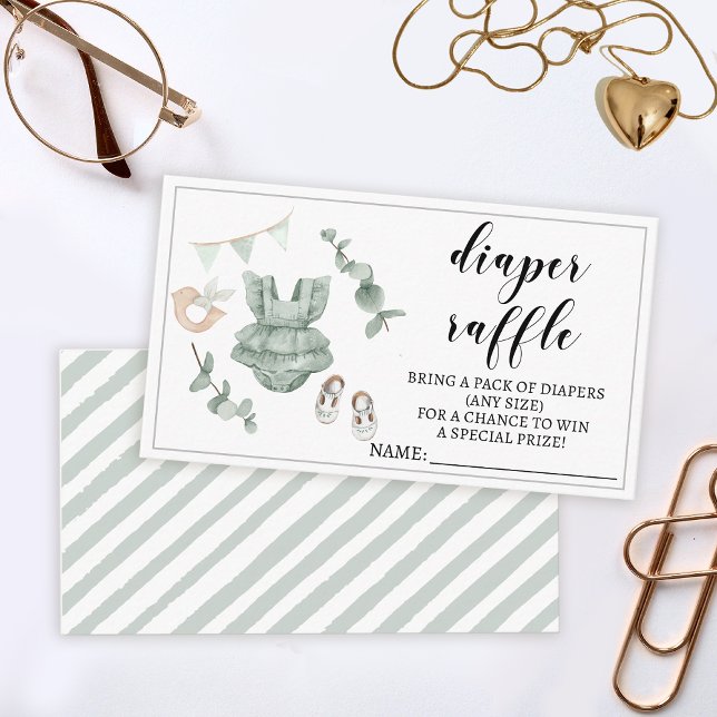 Cartões de chá de fraldas de fralda de eucalipto v (Criador carregado)