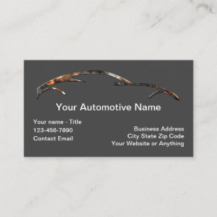 Cartões de Chamada do Tema da Empresa Automotiva l