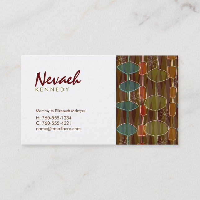 Cartões de Chamada Pods Retroativos / (Frente)