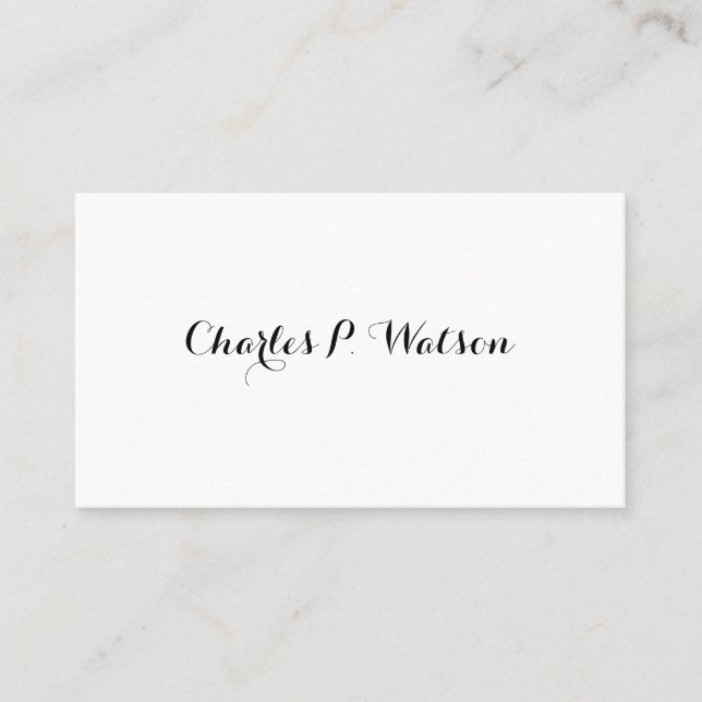 Cartões de Chamada Vitorianos de Cavalheiros (Frente)