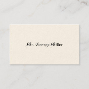 Cartões de Chamada Vitorianos de Cavalheiros