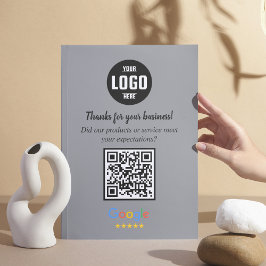 Cartões de Código QR de Avaliação do Google | Agra