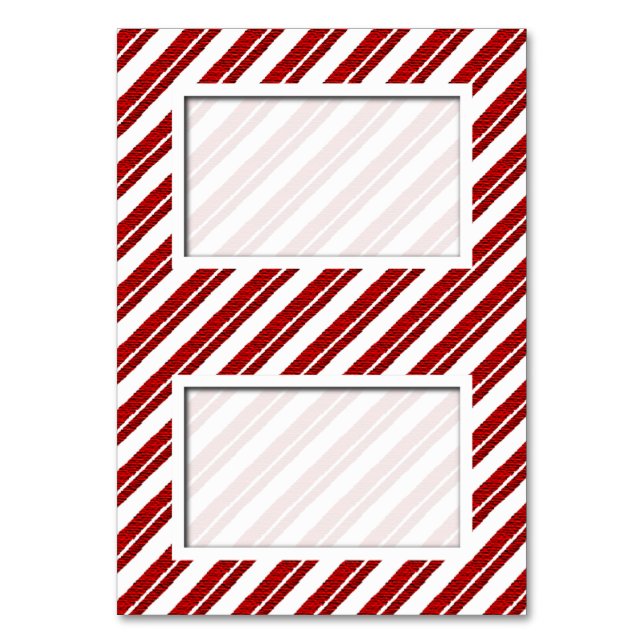 Cartões de Colocação de Nome de Feriado Tentado de (Frente)