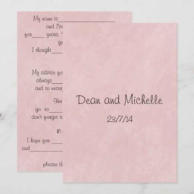 Cartões de Comentários Divertidos de Conselhos de  (Frente/Verso)