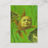 Cartões de Comércio de Bebês Mutantes ACEO Goldfis