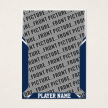 Cartões de Comércio de Esporte Personalizados de A