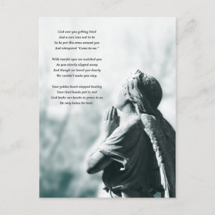 cartões de compaixão de orações anjos