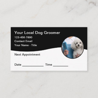 Cartões de Compromisso de Cliente de Higiene Canin