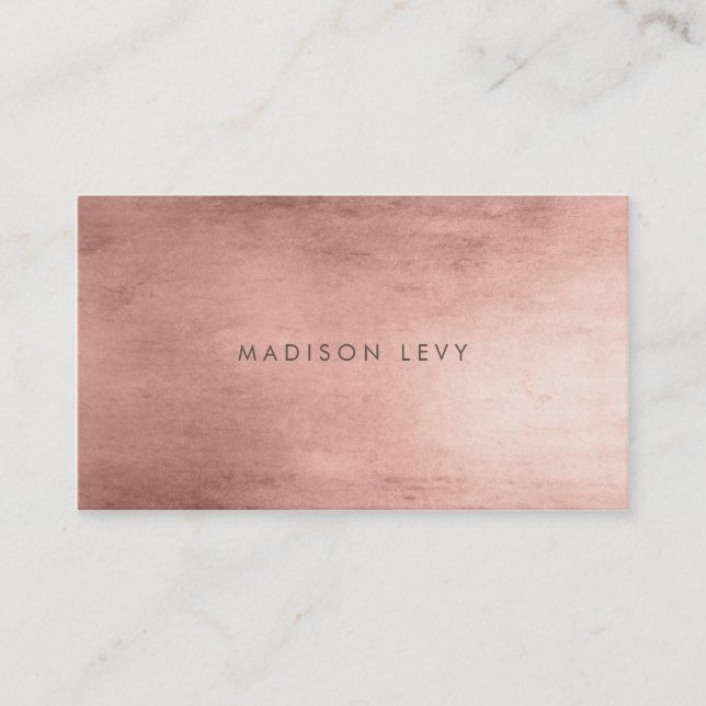 Cartões de compromisso de linha dupla de bronze (Frente)