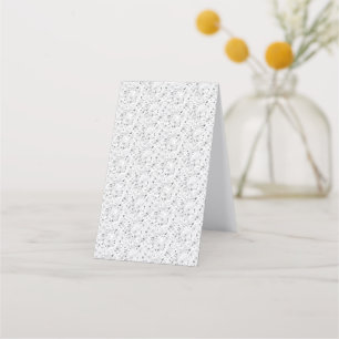 Cartões de Compromisso Dobráveis Design Floral E