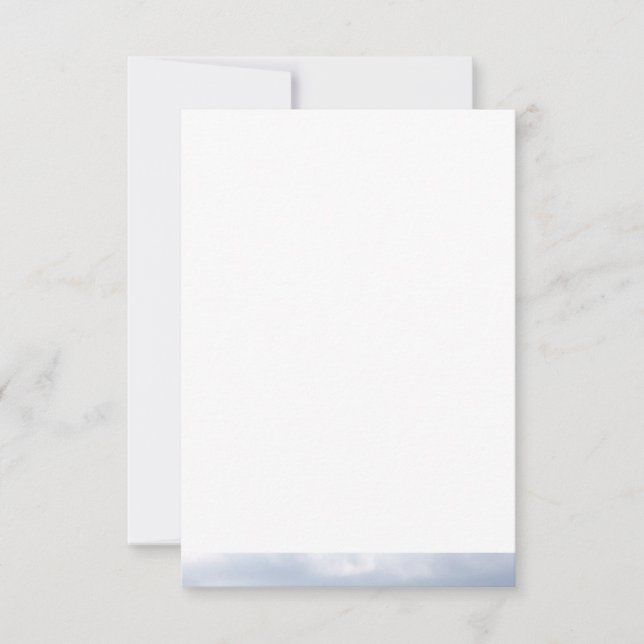 Cartões de condolências de praia e oceano (Frente)