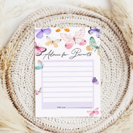 Cartões de Conselhos de chá de fraldas para Pais a