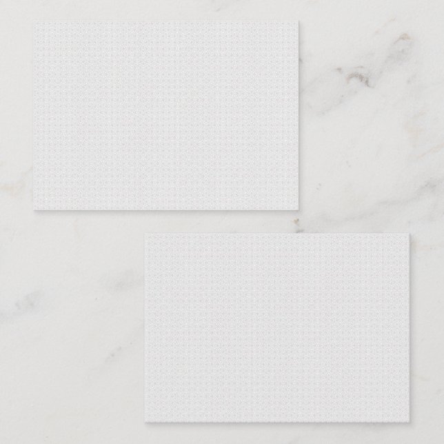 Cartões de Consulta | Design Branco Minimalista (Frente/Verso)