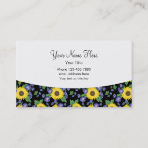 Cartões de Contato Meninos Monogramas