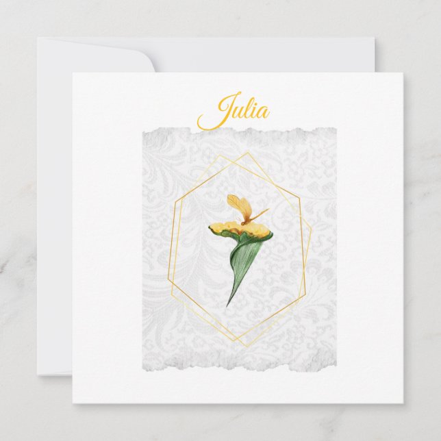 Cartões de convite (Frente)