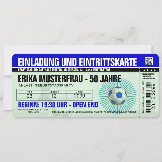 Cartões de convite convites aniversário divertido (Frente)