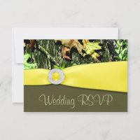 Cartões de Convite de Casamento Camuflados de Caça