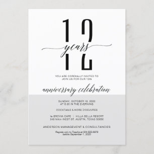 Cartões de Convite de festas do Aniversário de Neg