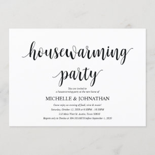 Cartões de convite de festas para uso doméstico