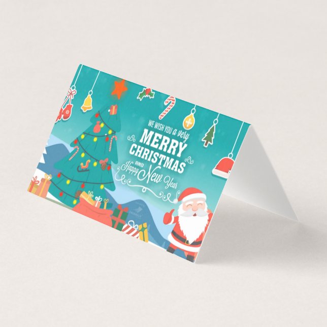 Cartões de Convite de Natal Feliz (Frente)