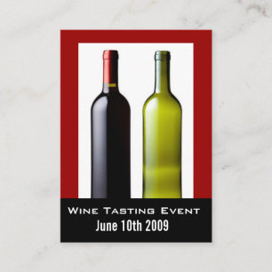 Cartões de Convite Mini para Evento de Degustação