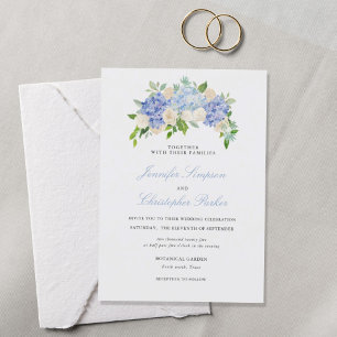 Cartões de Convite para Casamento Elegante de Hydr
