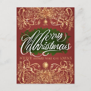 cartões de convite para natal alegres