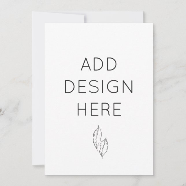 Cartões de Convite Personalizados 13x18cm (Frente)