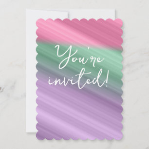 Cartões de convite personalizáveis