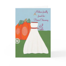 Cartões de Convites de chá de panela princesa