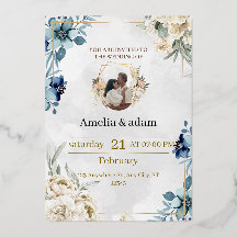 Cartões de convites para casamento