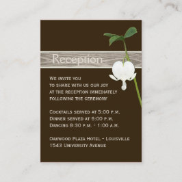 Cartões de Coração Marrom Vermelhos para Hemorragi