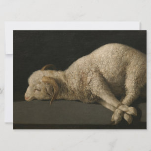 Cartões de cordeiro de Deus (Agnus Dei) (Animal S
