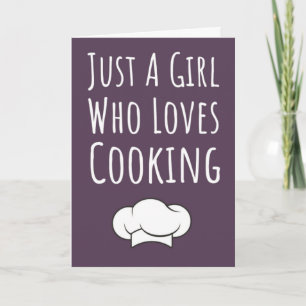 Cartões de Cozinha Rosa Fofo Para Cozinhar Meninas