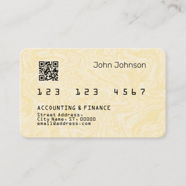 Cartões de crédito ou de débito falsos parecem mad (Frente)