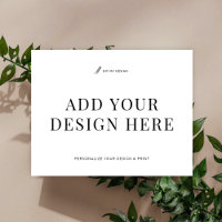 Cartões de cuidado para impressão 5,5x4,25" Pequen