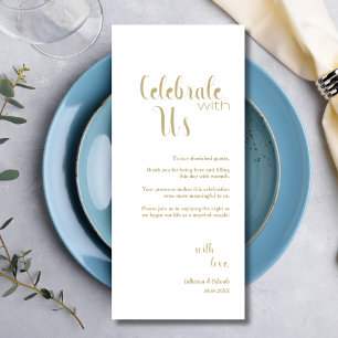 Cartões de Definição de Lugar Warm Taupe Celebrate