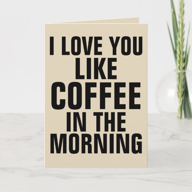 CARTÕES DE DIA DOS NAMORADOS CAFÉ (Frente)