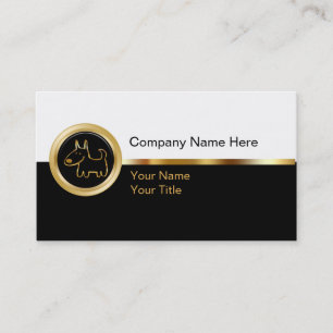 Cartões de empresa de serviços elegantes do anim