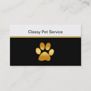 Cartões de empresa de serviços elegantes do anim