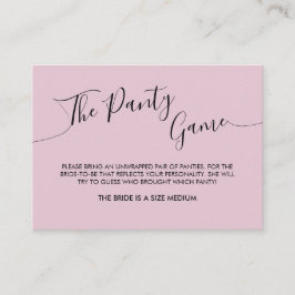 Cartões de Enclausuramento de Chá de Noiva em um d