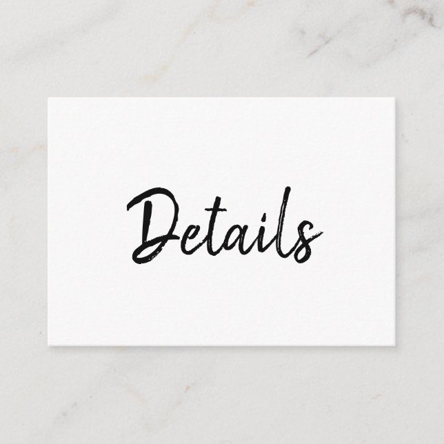 Cartões de Enclausuramento Simples Minimalista Man (Frente)