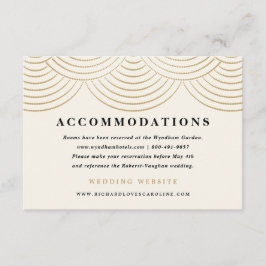 Cartões de Enfeite de Luzes de Corda Art Deco Marf