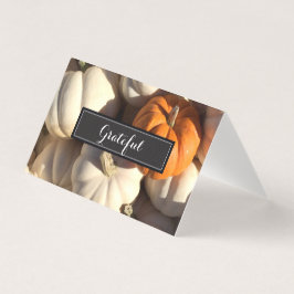 Cartões de entrega personalizados - Gratos